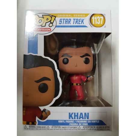 Star Trek 1137 Khan Funko Pop