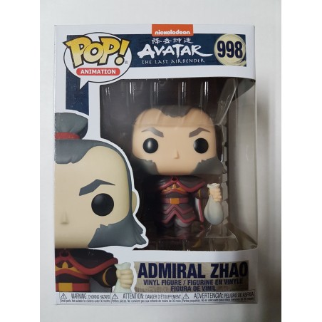 Avatar The Last Airbender 998 Admiral Zhao Funko Pop