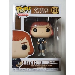 The Queen's Gambit 1121 Beth Harmon with Trophies Funko Pop