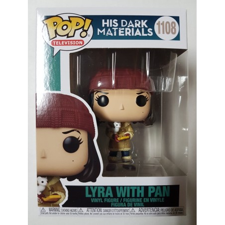 His Dark Materials 1108 Lyra with Pan Funko Pop