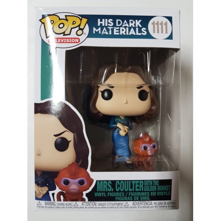 His Dark Materials 1111 Mrs. Coulter with the Golden Monkey Funko Pop