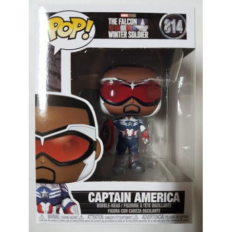 Marvel The Falcon and the Winter Soldier 814 Captain America Funko Pop