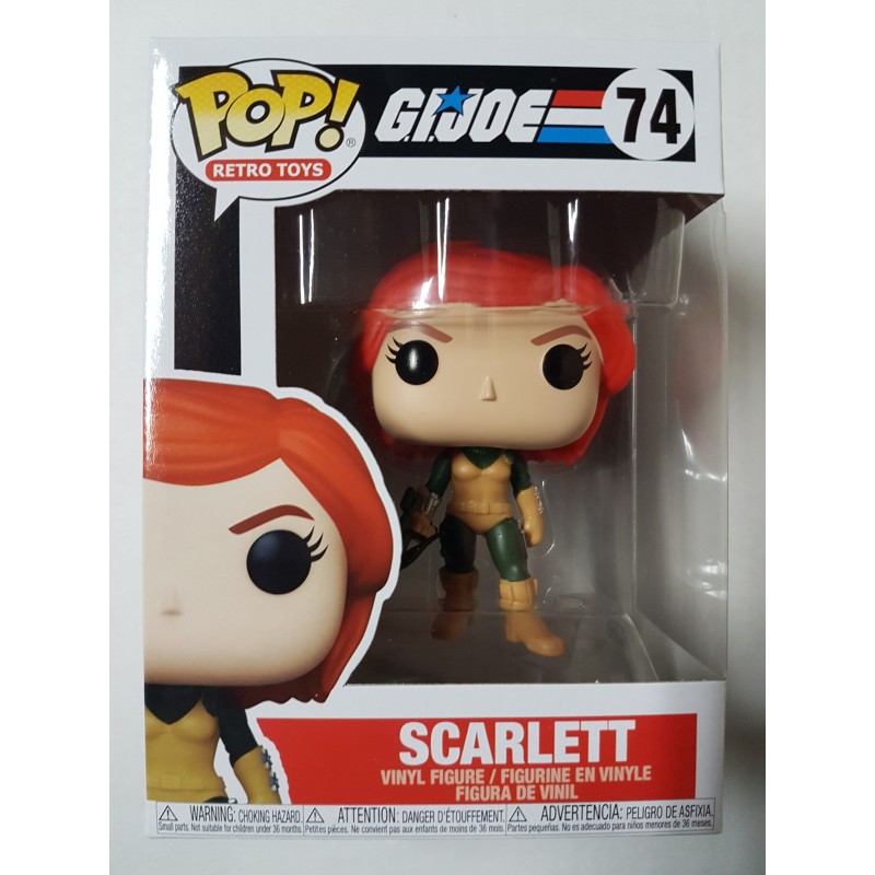 G.I. Joe 74 Scarlett Funko Pop