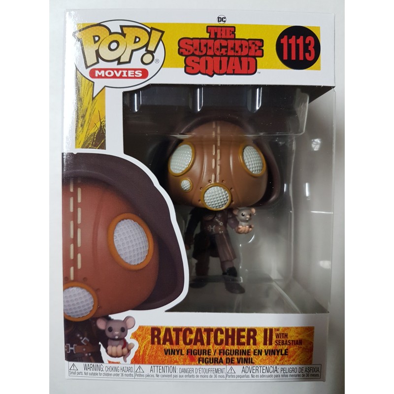 DC The Suicide Squad 1113 Ratcatcher II with Sebastian Funko Pop