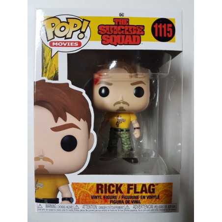 DC The Suicide Squad 1115 Rick Flag Funko Pop