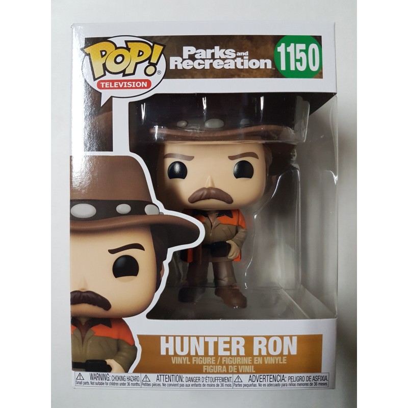 Parks and Recreation 1150 Hunter Ron Funko Pop