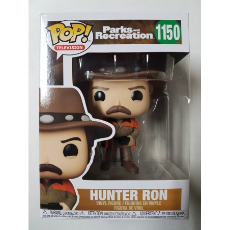 Parks and Recreation 1150 Hunter Ron Funko Pop