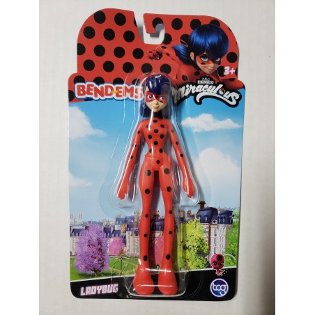 Bend-Ems Miraculous Ladybug Figure