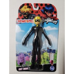 Bend-Ems Miraculous Cat Noir Figurine