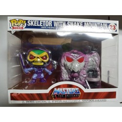 Masters of the Universe 23 Skeletor with Snake Mountain Funko Pop