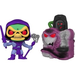 Masters of the Universe 23 Skeletor with Snake Mountain Funko Pop