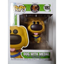 Disney Pixar Dug Days 1093 Dug with Medal Funko Pop