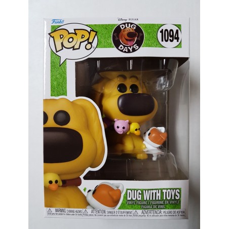 Disney Pixar Dug Days 1094 Dug with Toys Funko Pop