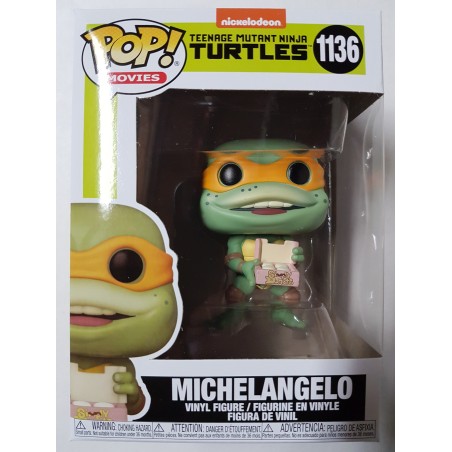 Teenage Mutant Ninja Turtles 1136 Michelangelo Funko Pop ***IMPERFECT BOX***