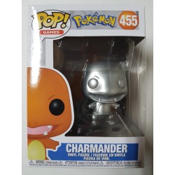 Pokemon 455 Charmander Metallic Funko Pop