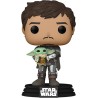 Star Wars The Mandalorian 461 The Mandalorian with Grogu Funko Pop