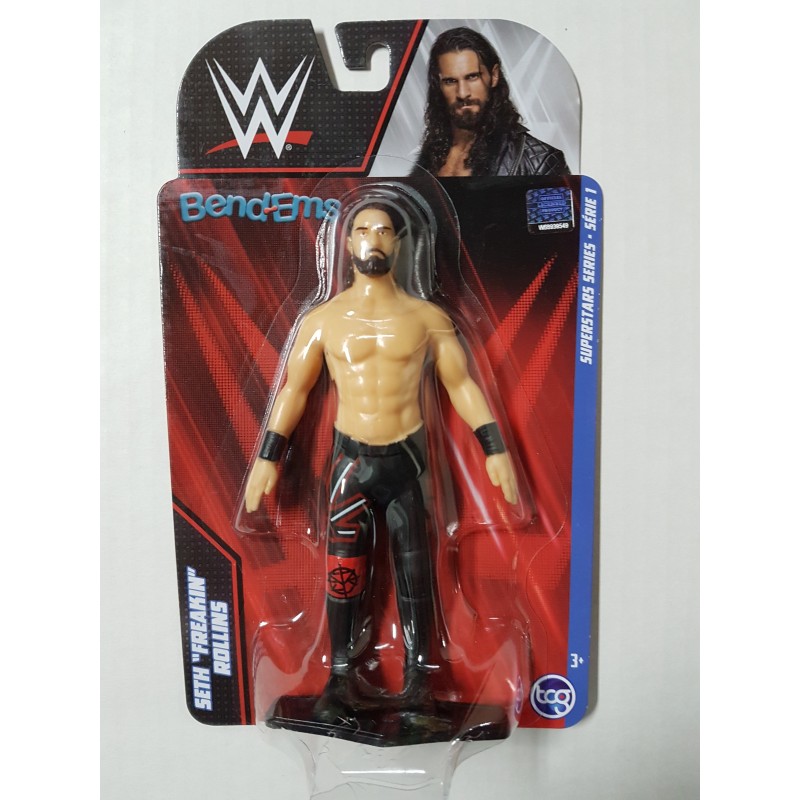 Bend-Ems WWE Superstars Series Seth "Freakin" Rollins Figure