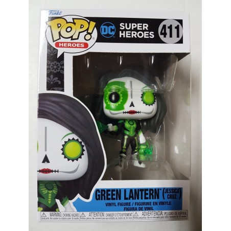 DC Dia De Los 411 Green Lantern (Jessica Cruz) Funko Pop