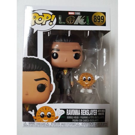 Marvel Loki 899 Ravonna Renslayer with Miss Minutes Funko Pop