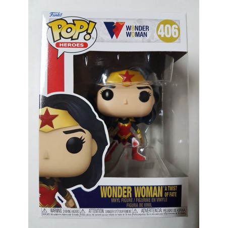 Wonder Woman 406 Wonder Woman a Twist of Fate Funko Pop