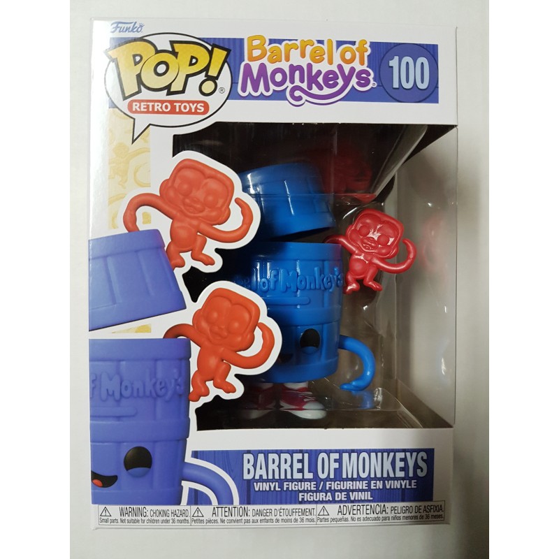 Retro Toys 100 Barrel of Monkeys Funko Pop