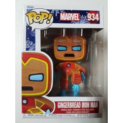 Holiday Marvel 934 Gingerbread Iron Man Funko Pop