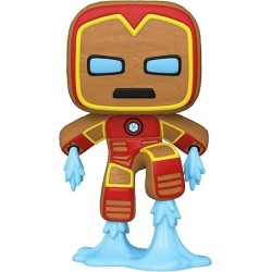 Holiday Marvel 934 Gingerbread Iron Man Funko Pop