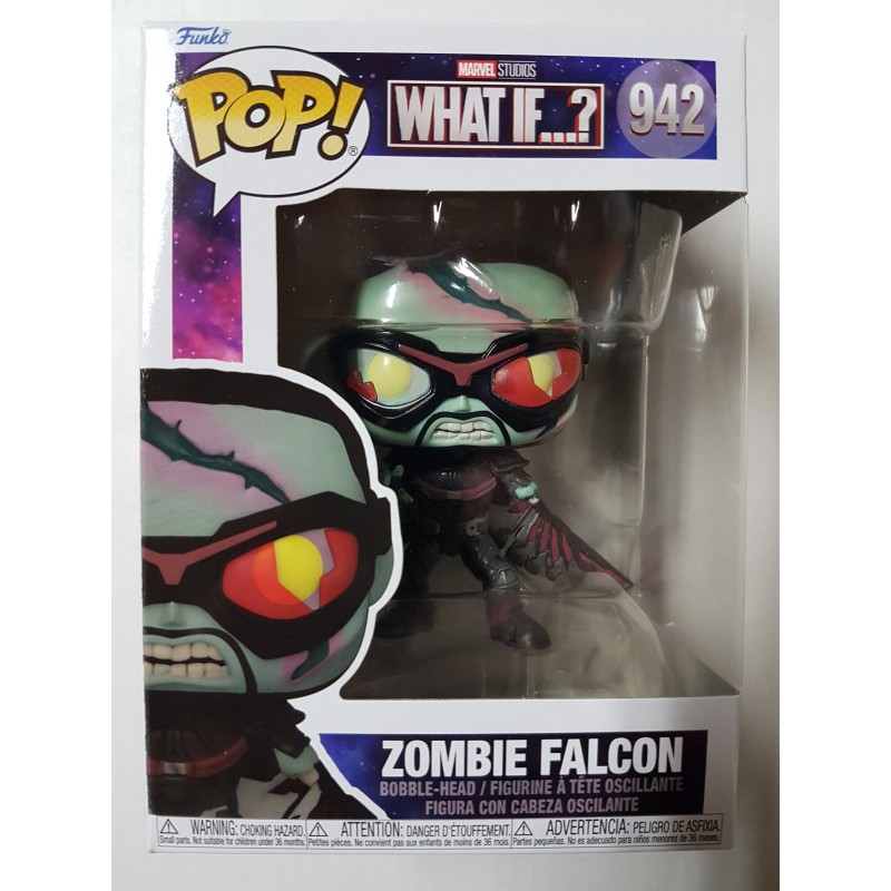 Marvel What If...? 942 Zombie Falcon Funko Pop