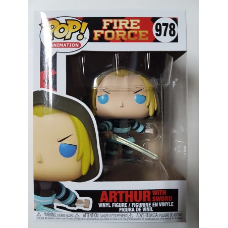 Fire Force 978 Arthur with Sword Funko Pop