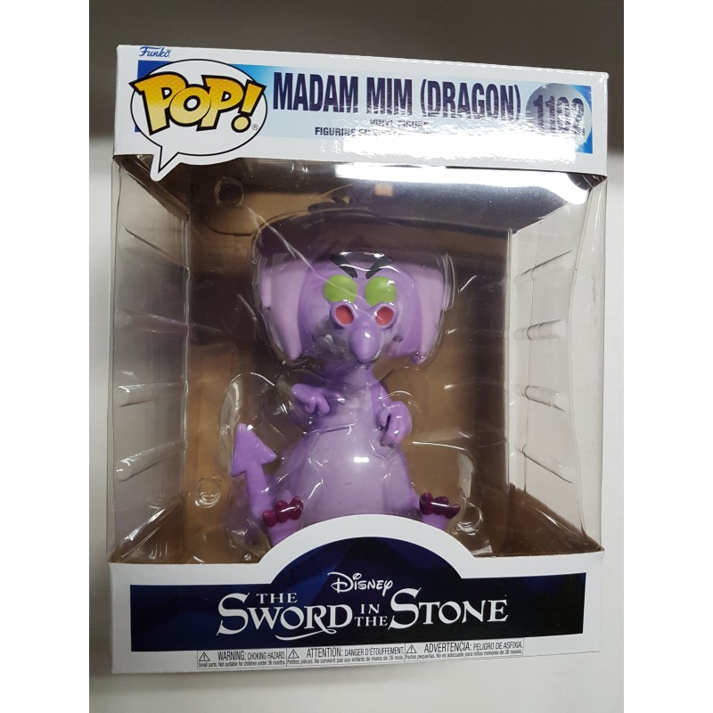 Disney The Sword in the Stone 1102 Madam Mim (Dragon) 6" Funko Pop