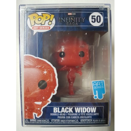 Marvel Studios The Infinity Saga 50 Black Widow Art Series Funko Pop