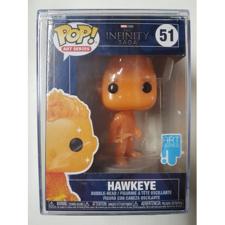 Marvel Studios The Infinity Saga 51 Hawkeye Art Series Funko Pop