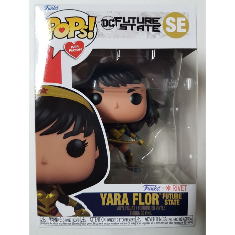 with Purpose DC Future State SE Yara Flor Funko Pop