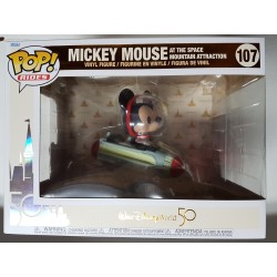 Disney 107 Mickey Mouse at the space mountain attraction Funko Pop