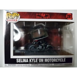 The Batman 281 Selina Kyle on Motorcycle Funko Pop