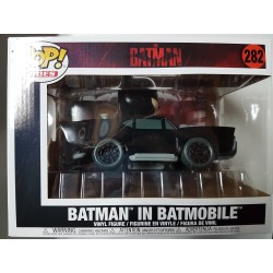 The Batman 282 Batman in Batmobile Funko Pop