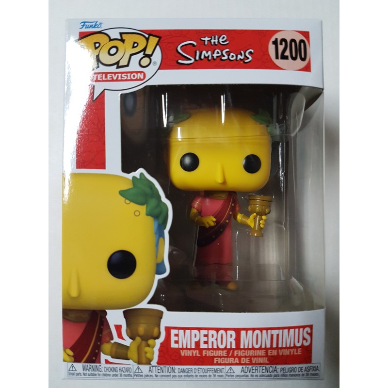 The Simpsons 1200 Emperor Montimus Funko Pop