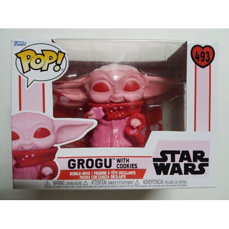 Star Wars 493 Grogu with Cookies Funko Pop