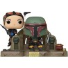 Star Wars 486 Boba Fett and Fennec on Throne Funko Pop