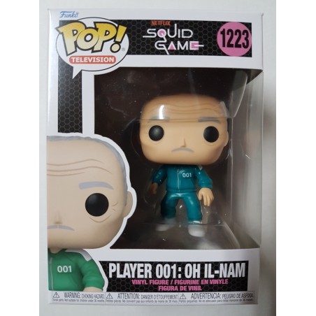 Squid Game 1223 Player 001: Oh Il-Nam Funko Pop