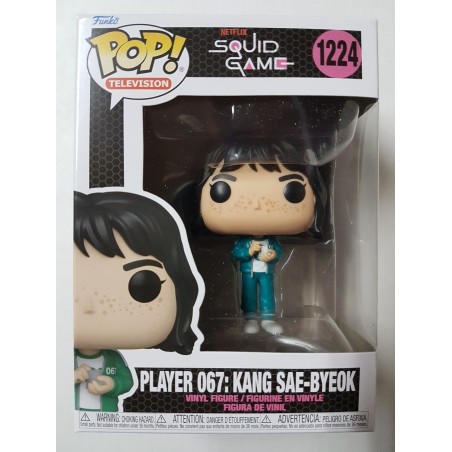 Squid Game 1224 Player 067: Kang Sae-Byeok Funko Pop