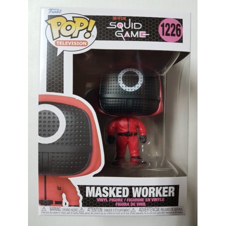 Squid Game 1226 Masked Worker Funko Pop