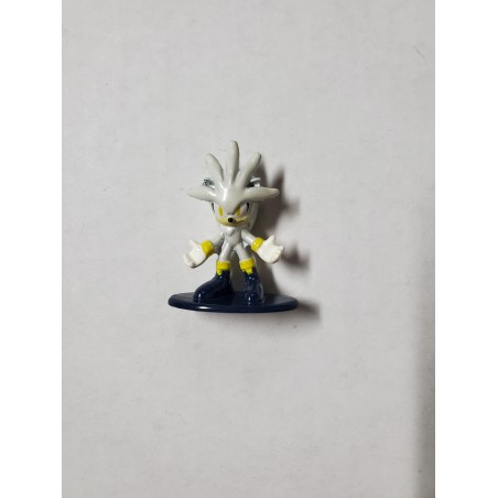 Silver Sonic the Hedgehog 1.65" Nano Mystery Jada Toys Action Figurine