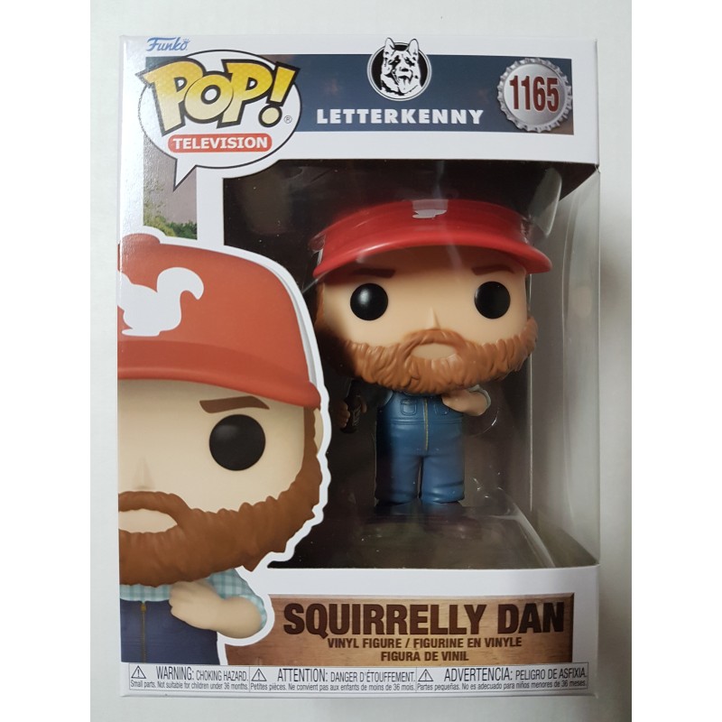 Letterkenny 1165 Squirrelly Dan Funko Pop