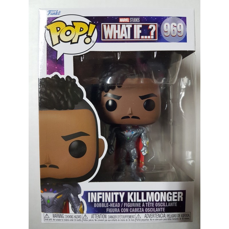 Marvel Studios What IF...? 969 Infinity Killmonger Funko Pop