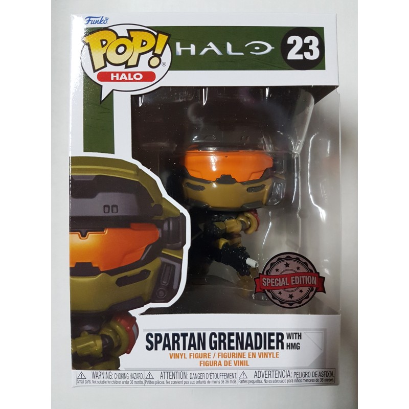 Halo 23 Spartan Grenadier with HMG Special Edition Funko Pop