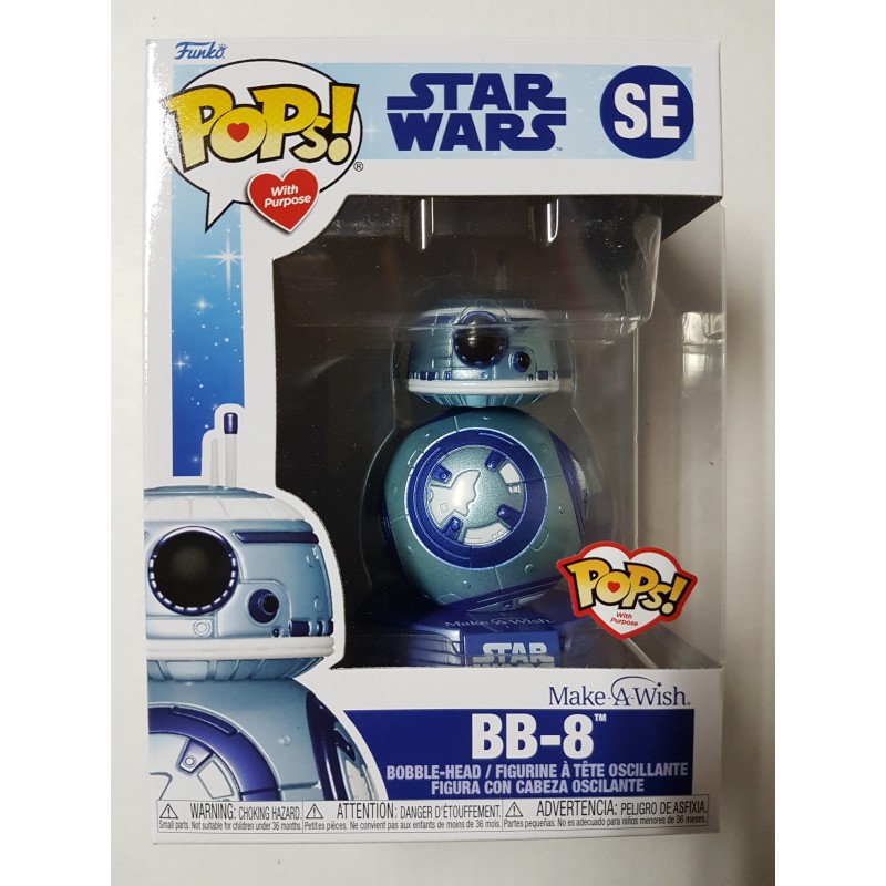 with Purpose SE Star Wars BB-8 Make-A-Wish Funko Pop