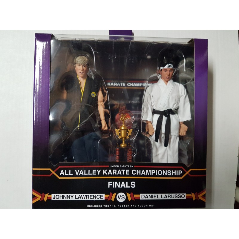 Karate Kid 1984 Tournament Clothed 2 Pack NECA Authentic Figurine