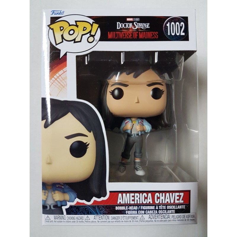 Marvel Doctor Strange Multiverse of Madness 1002 America Chavez Funko Pop