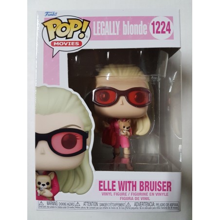 Legally Blonde 1224 Elle with Bruiser Funko Pop